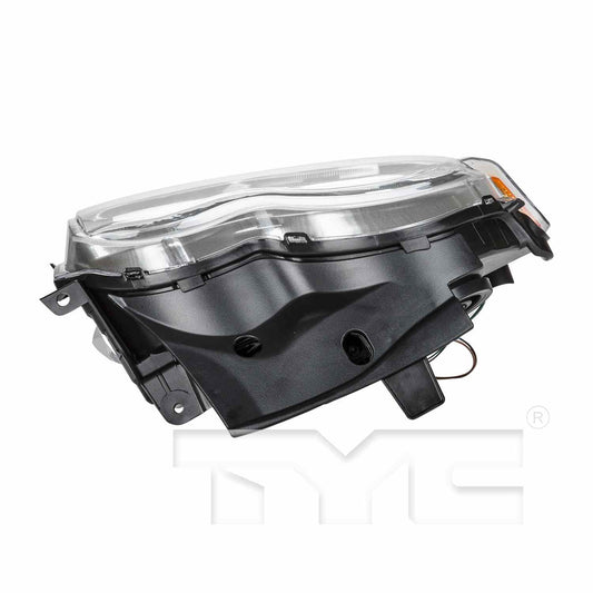 Top View of Right Headlight Assembly TYC 20-6589-00