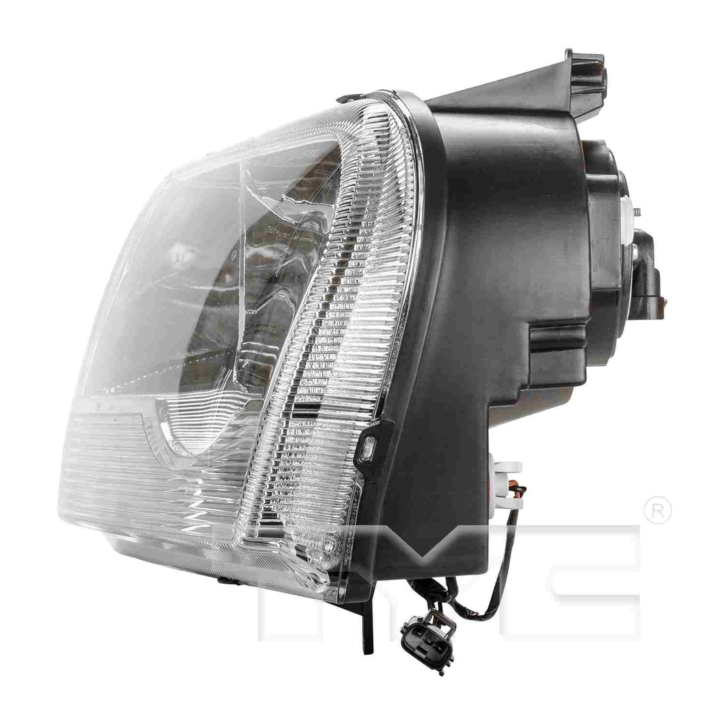 Side View of Headlight Assembly TYC 20-6638-00