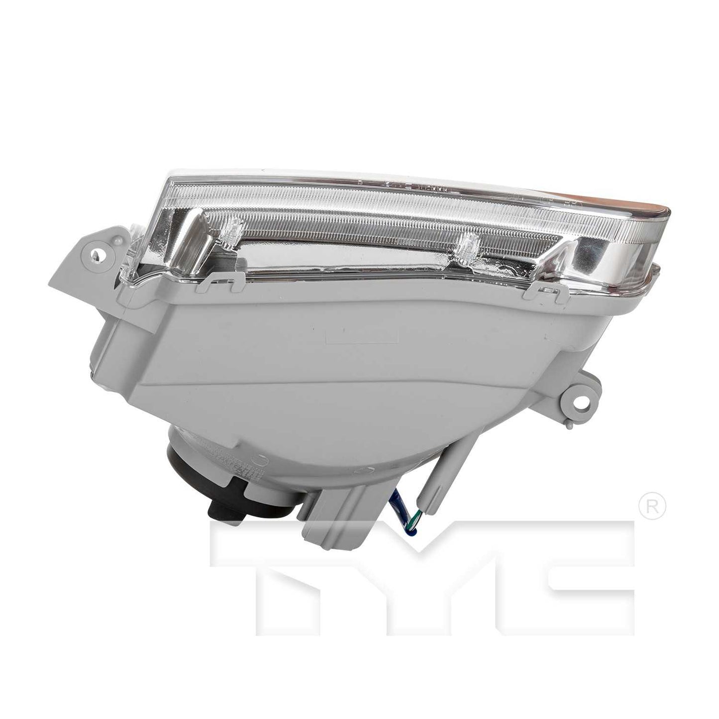 Bottom View of Headlight Assembly TYC 20-6657-00