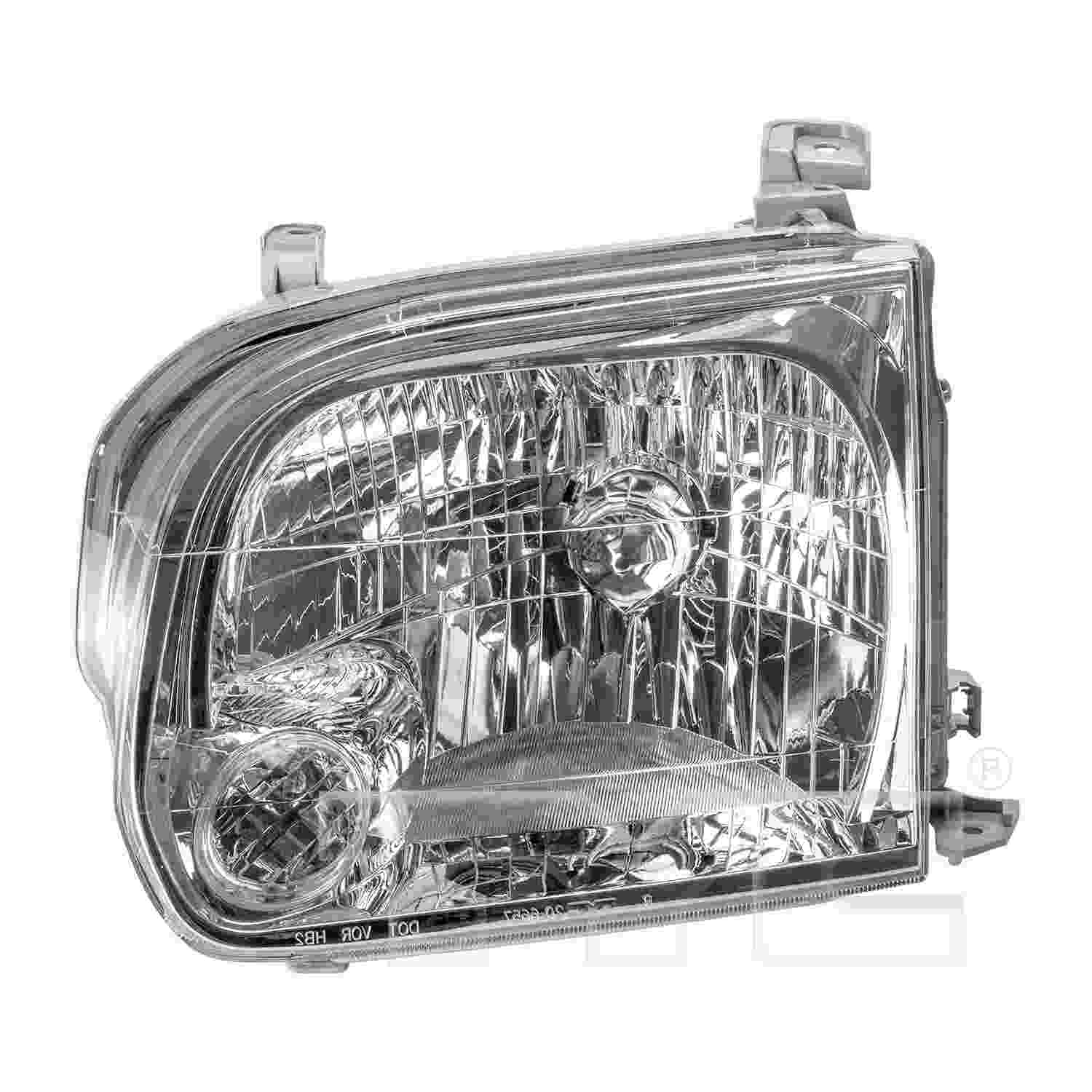 Front View of Left Headlight Assembly TYC 20-6658-00