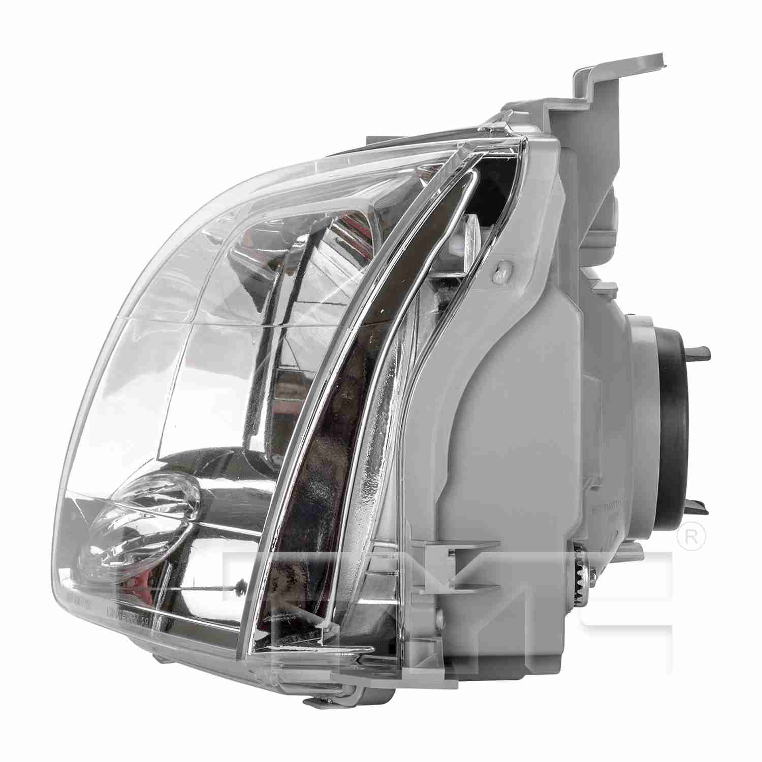 Side View of Left Headlight Assembly TYC 20-6658-00