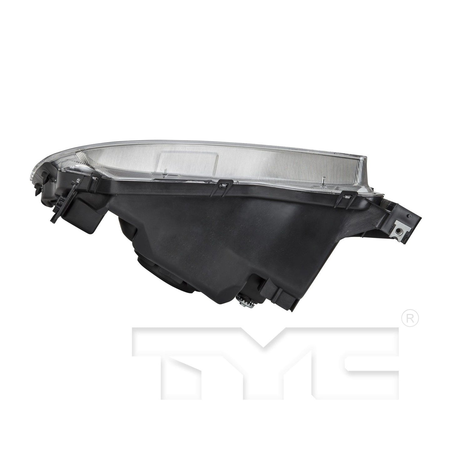 Bottom View of Headlight Assembly TYC 20-6671-01-9