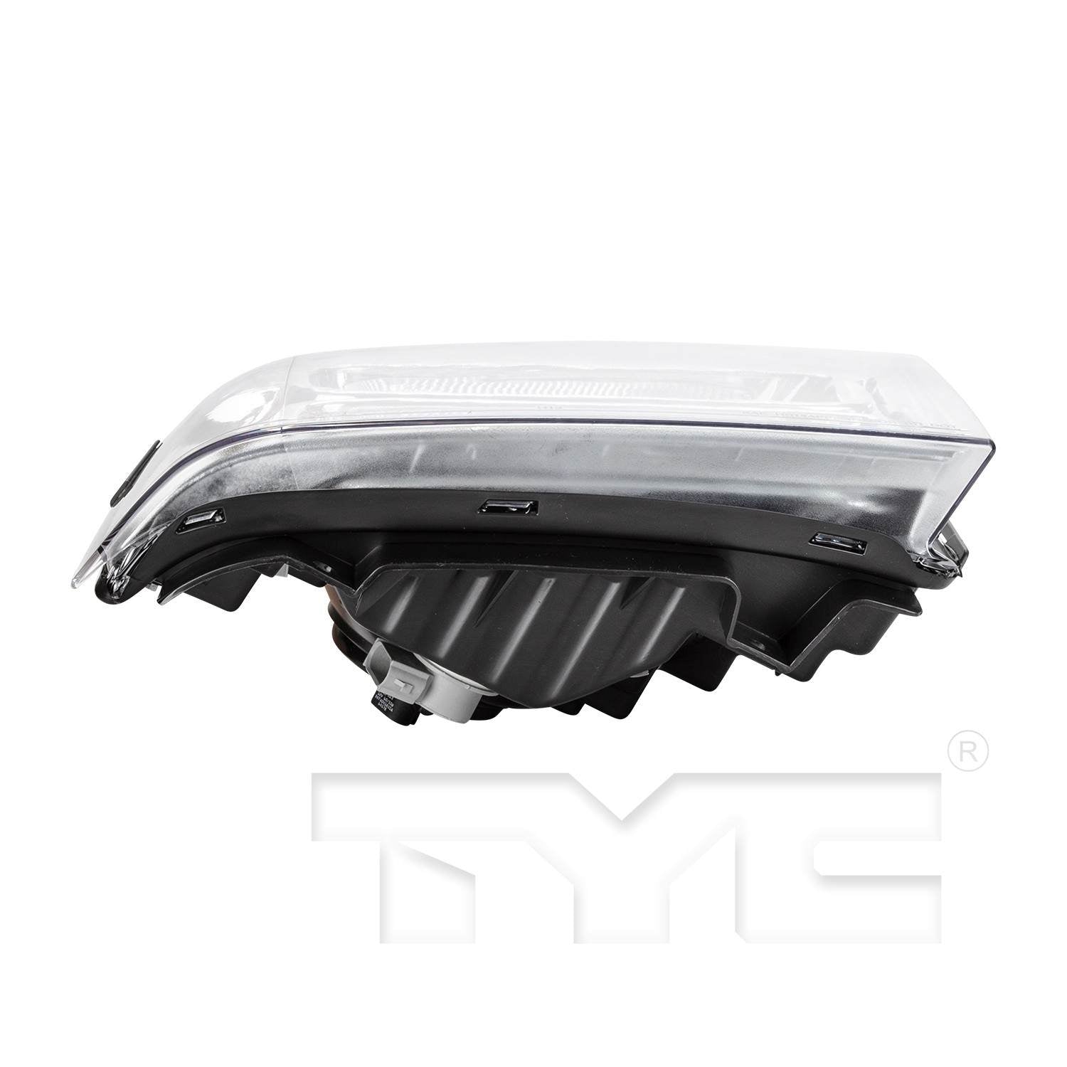 Bottom View of Right Headlight Assembly TYC 20-6699-00