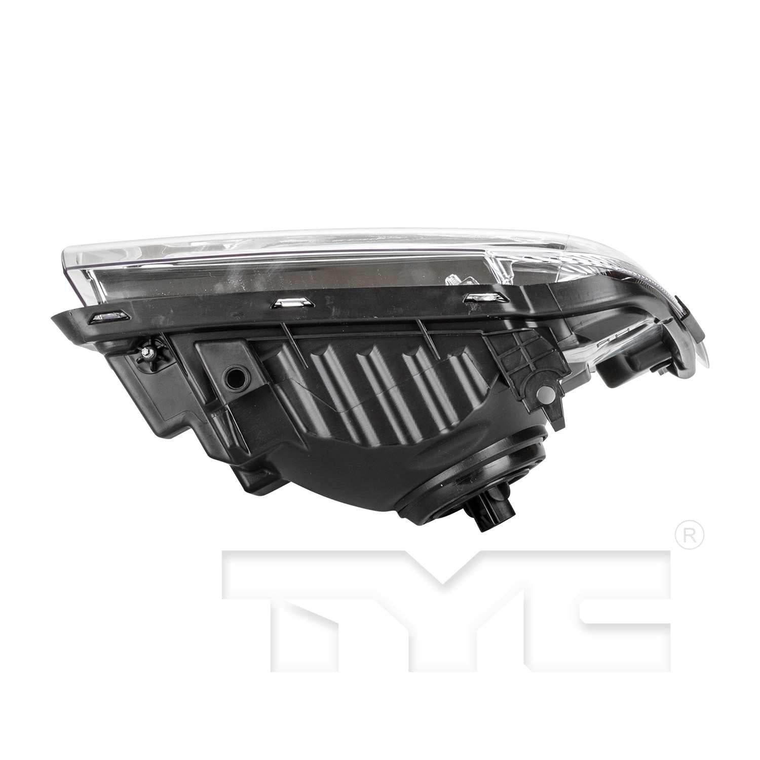 Top View of Right Headlight Assembly TYC 20-6699-00