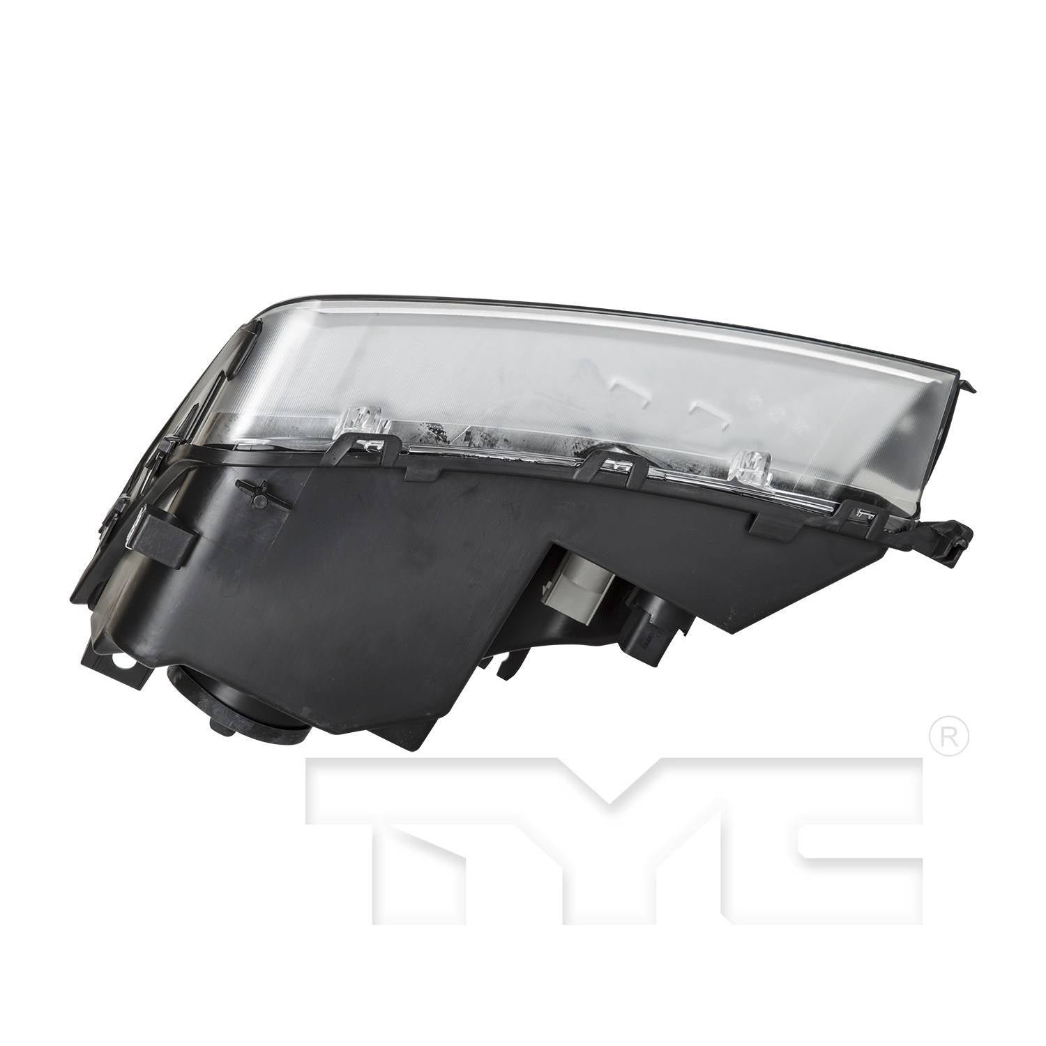 Bottom View of Right Headlight Assembly TYC 20-6723-00