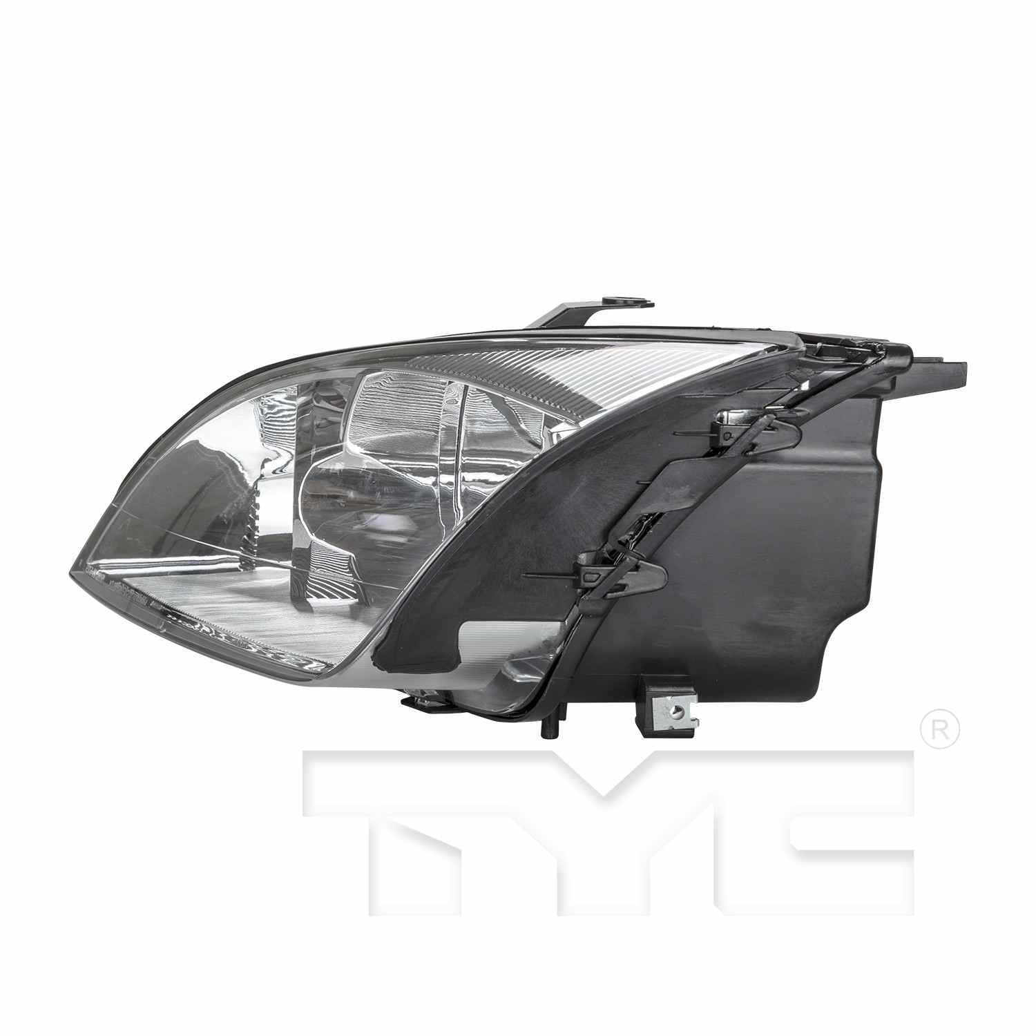 Side View of Headlight Assembly TYC 20-6724-00-9