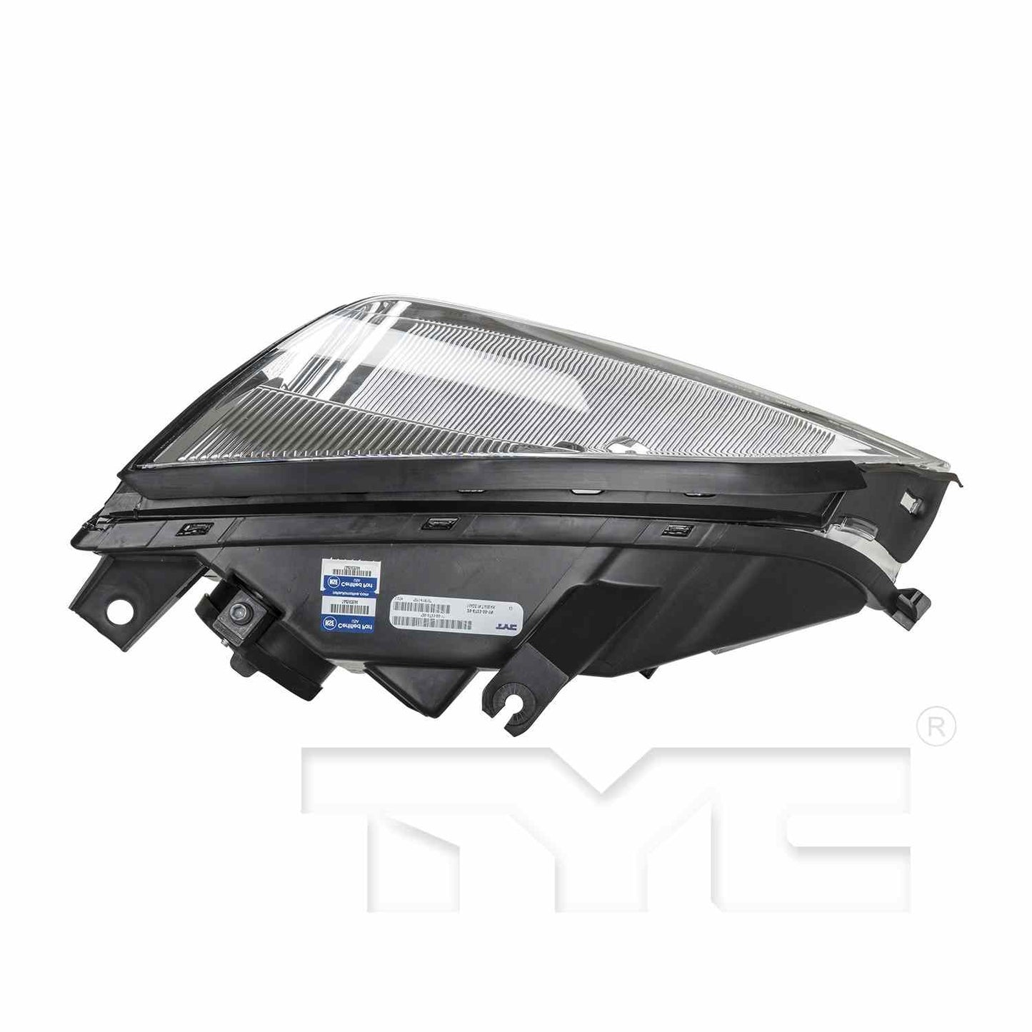 Top View of Headlight Assembly TYC 20-6724-00-9