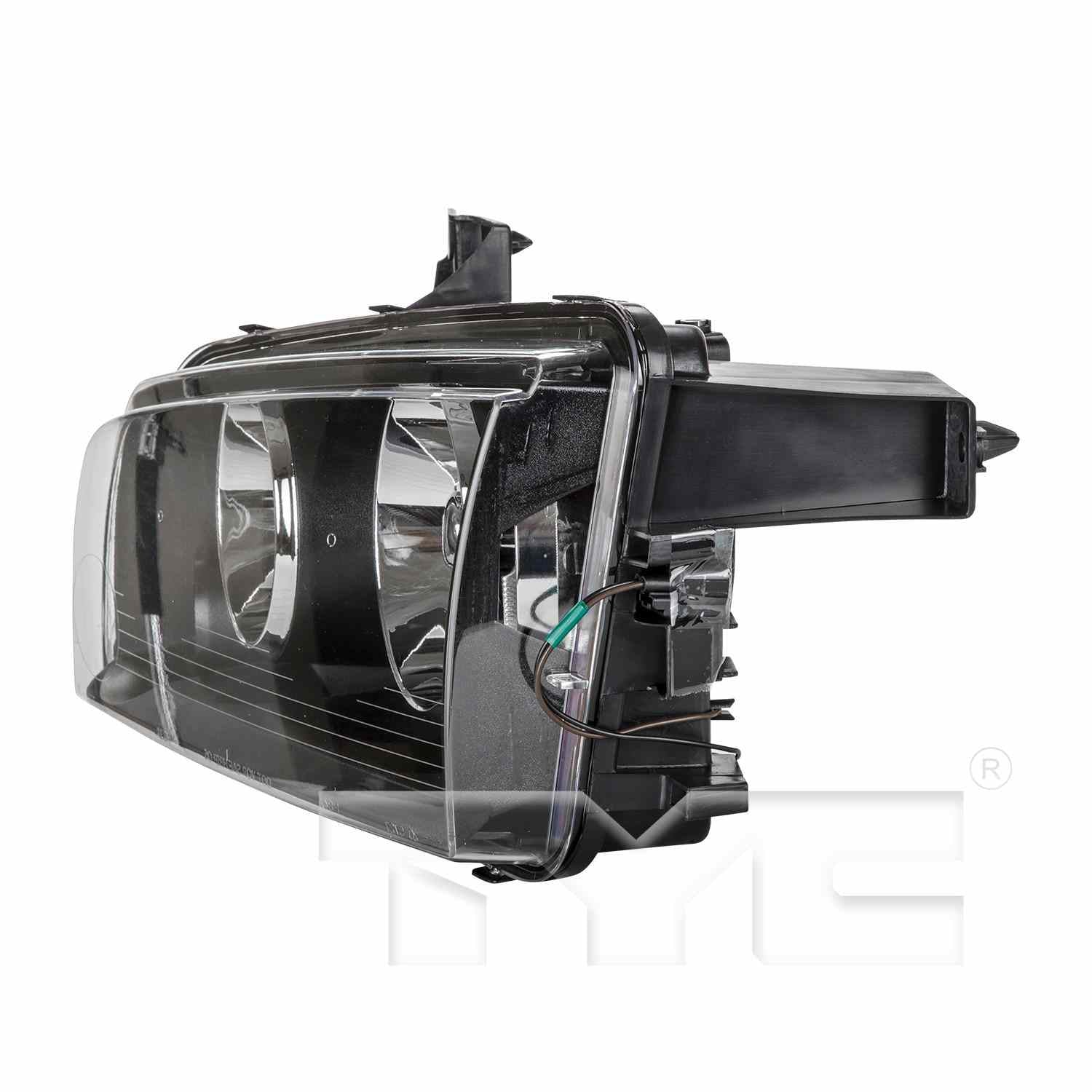 Side View of Left Headlight Assembly TYC 20-6728-00