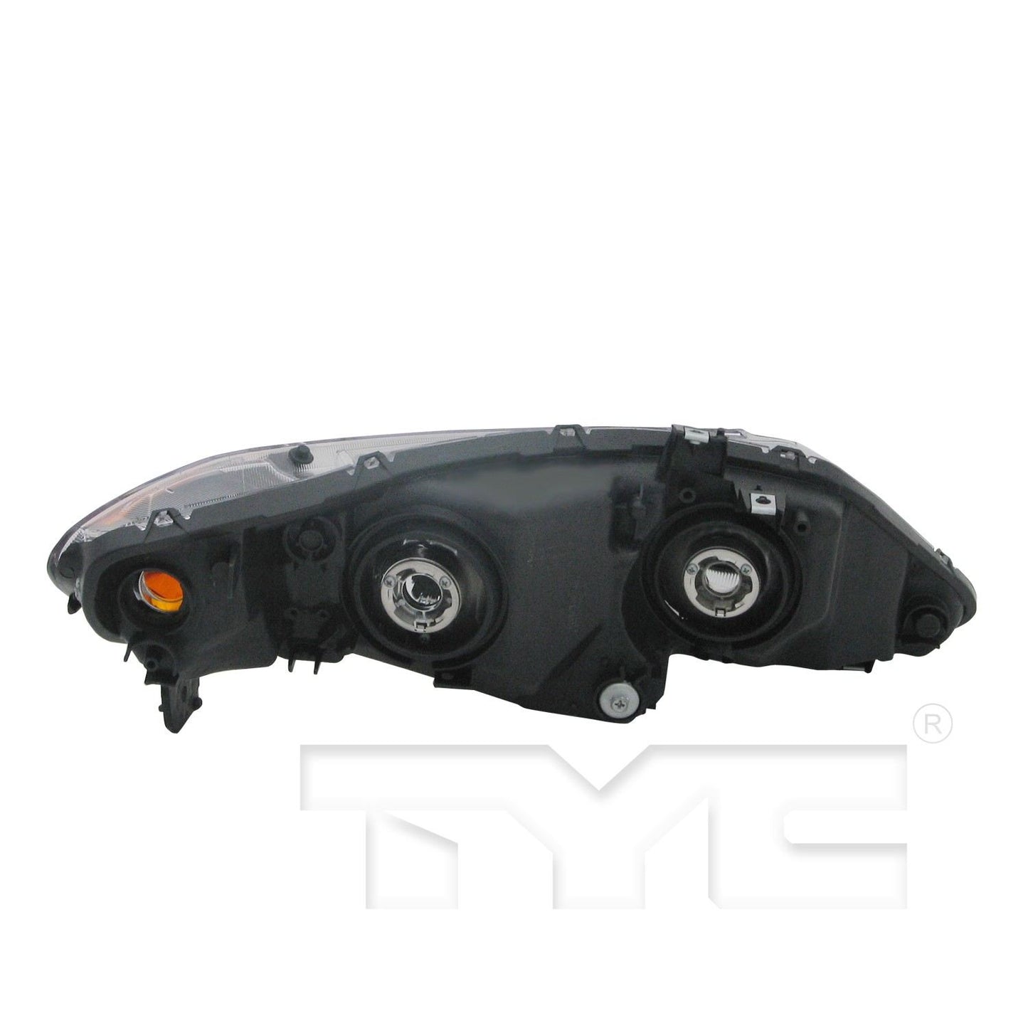 Back View of Right Headlight Assembly TYC 20-6733-01