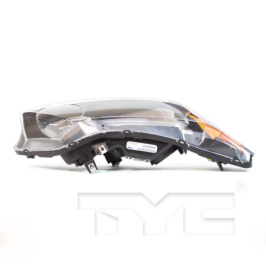 Top View of Right Headlight Assembly TYC 20-6733-01