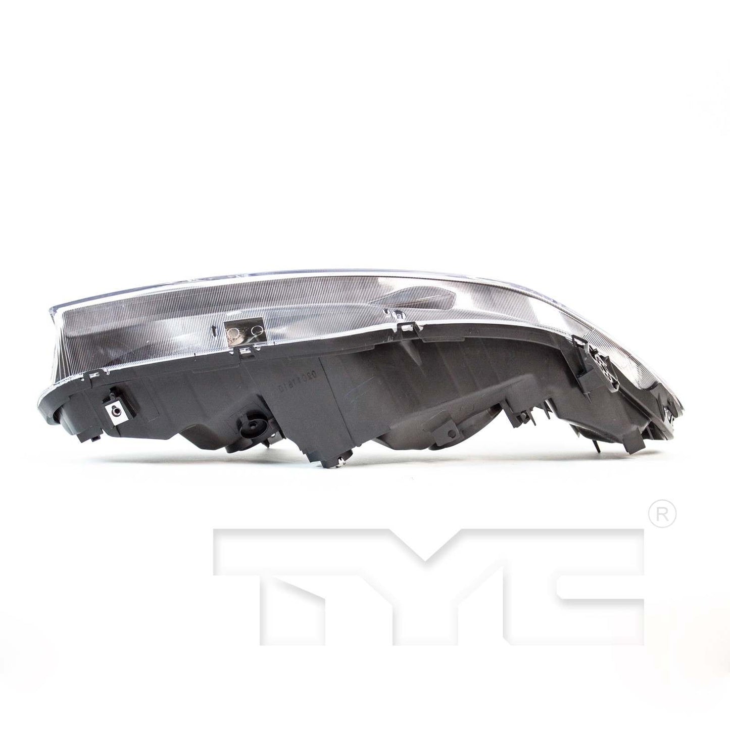 Bottom View of Left Headlight Assembly TYC 20-6734-01