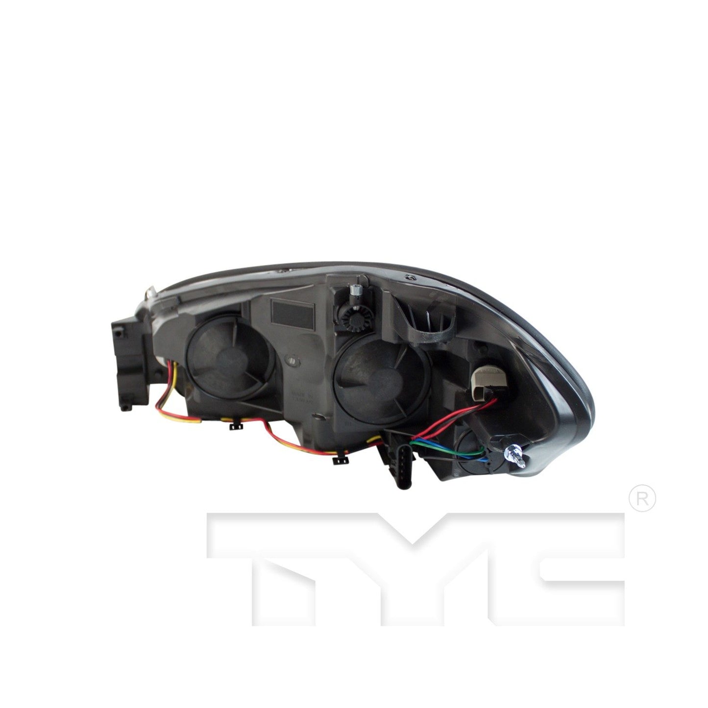 Back View of Right Headlight Assembly TYC 20-6745-00-9