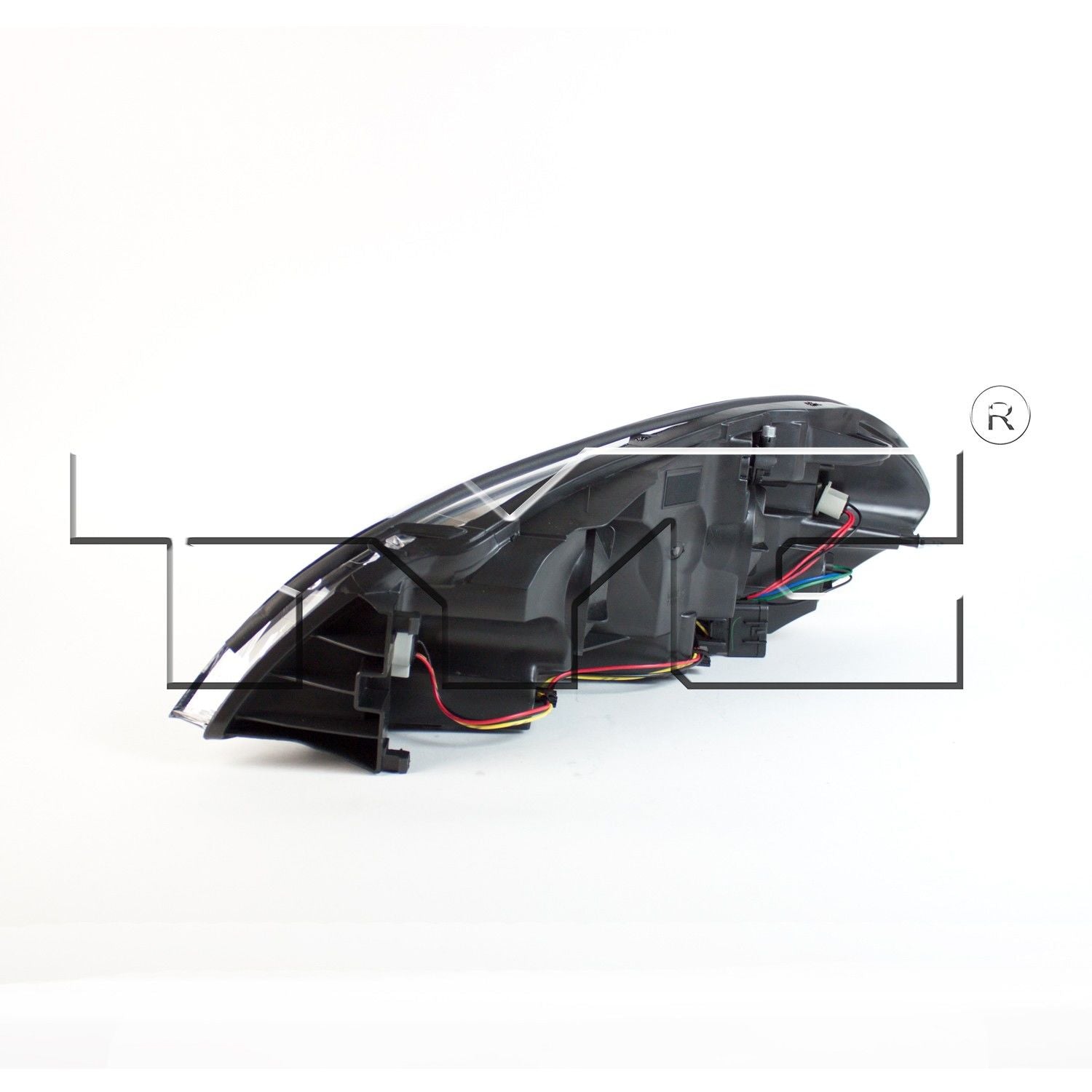 Connector View of Right Headlight Assembly TYC 20-6745-00-9