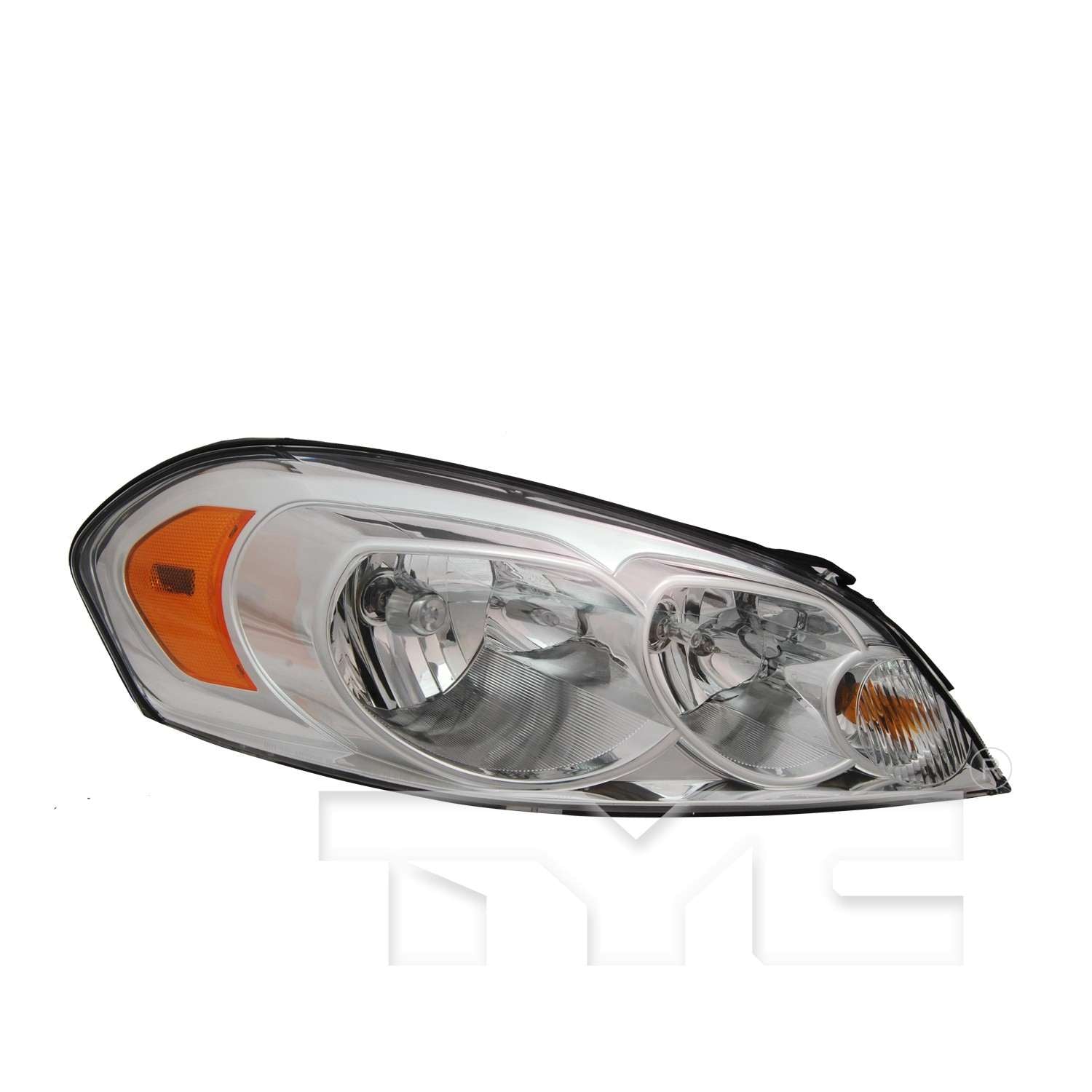 Front View of Right Headlight Assembly TYC 20-6745-00-9