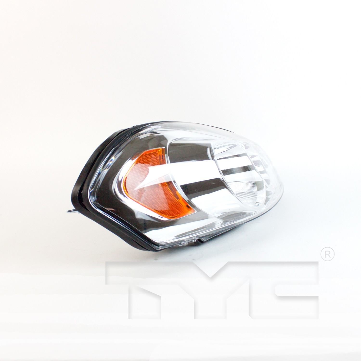 Side View of Right Headlight Assembly TYC 20-6745-00-9