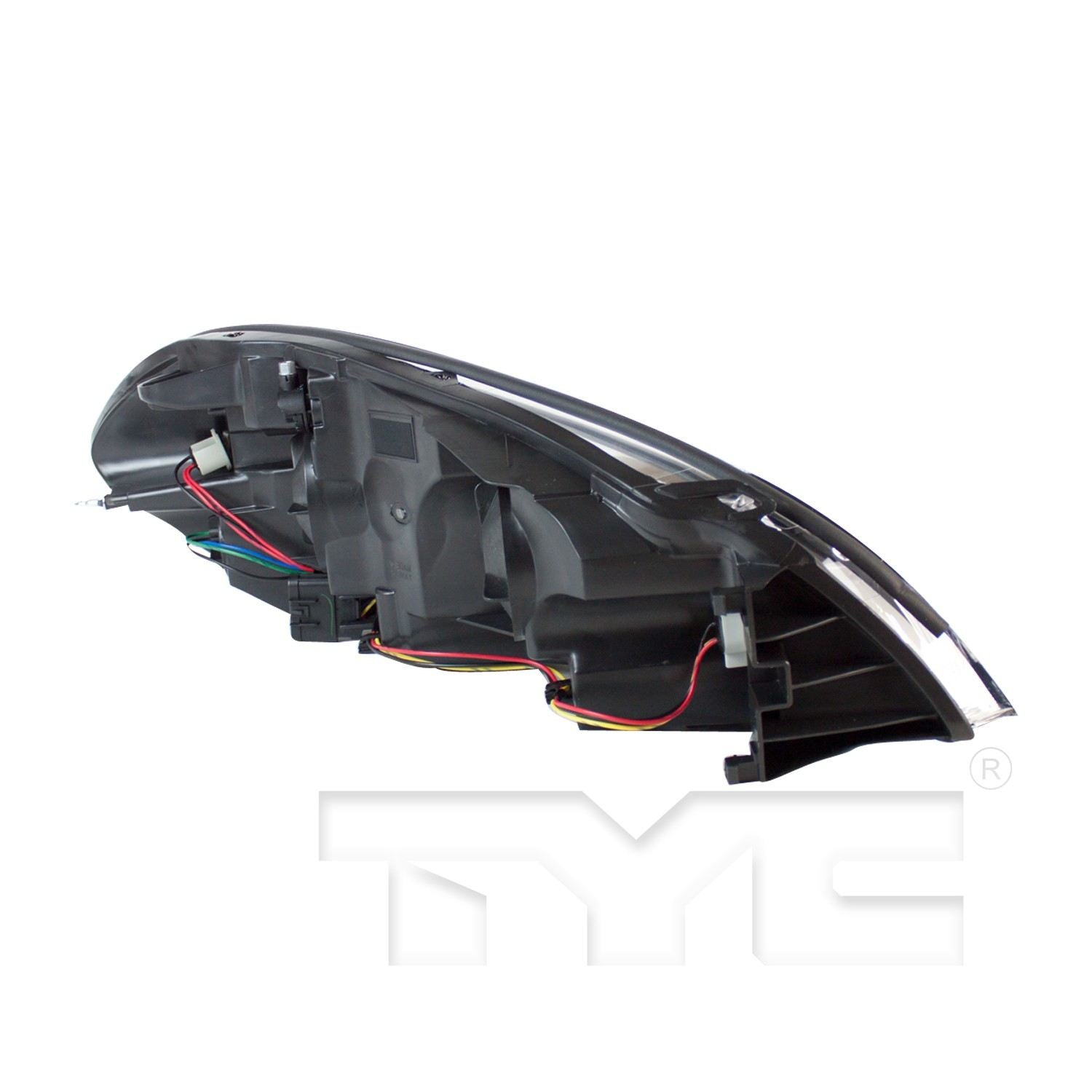 Angle View of Left Headlight Assembly TYC 20-6746-00