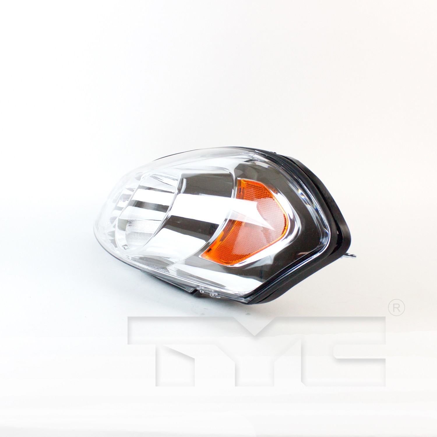 Side View of Left Headlight Assembly TYC 20-6746-00