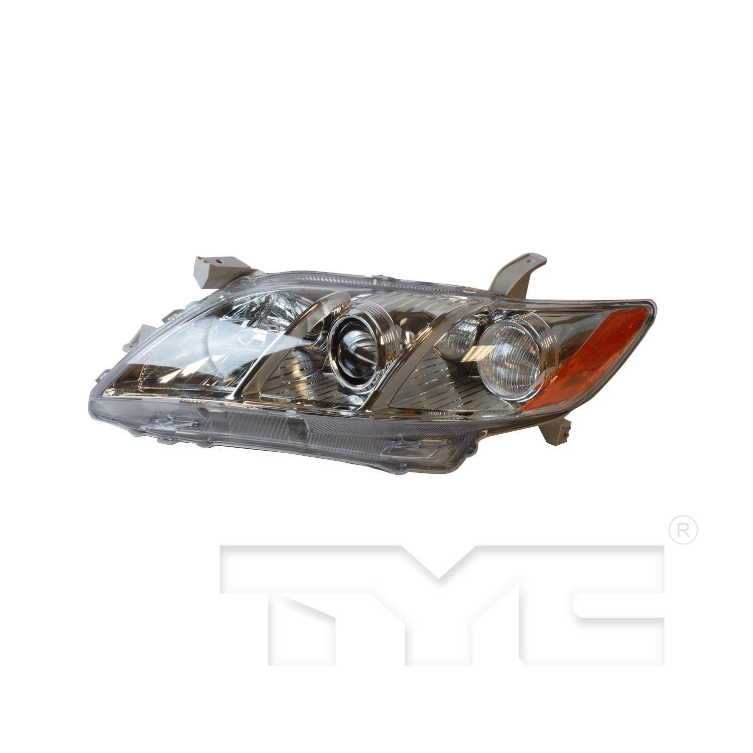 Front View of Left Headlight Assembly TYC 20-6758-01