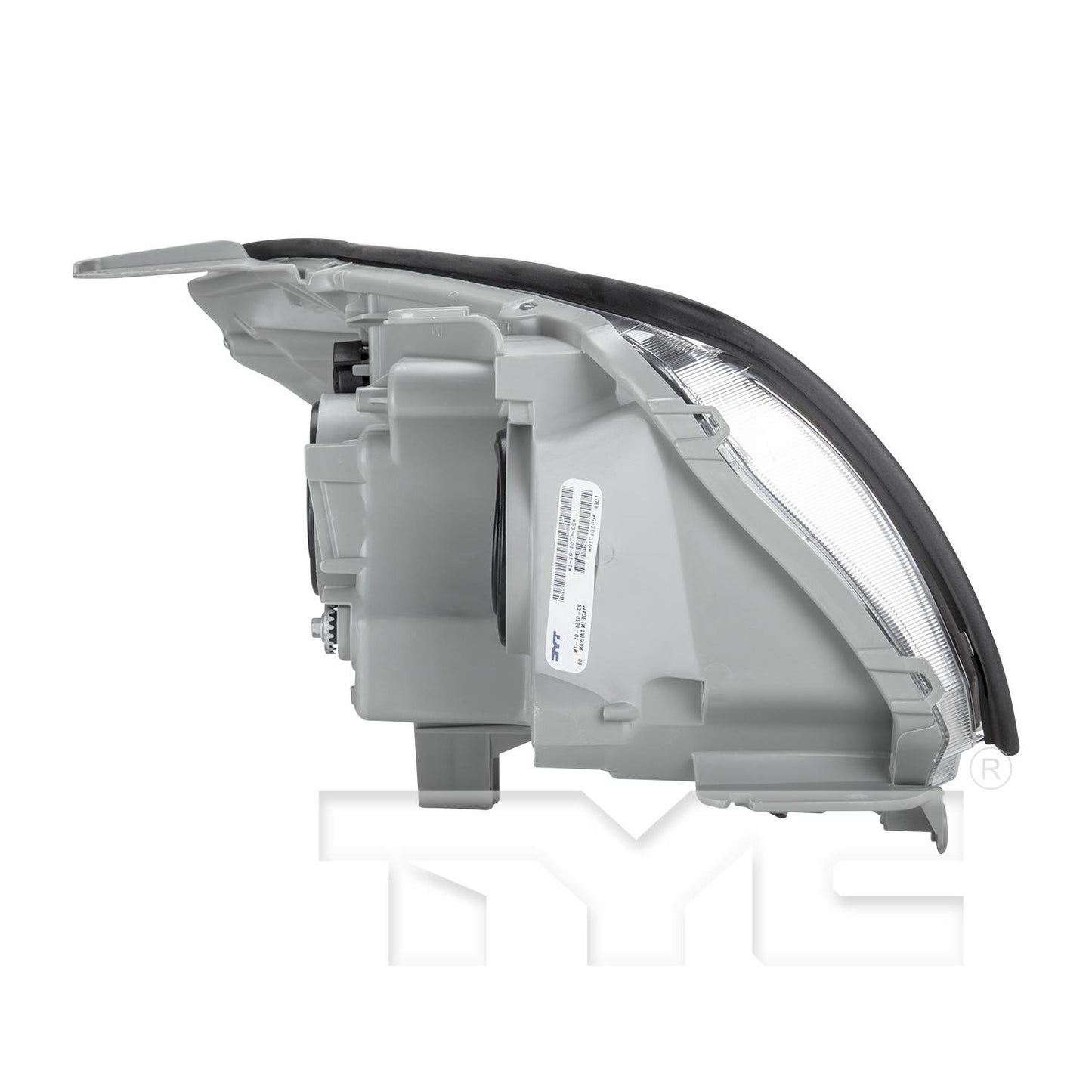 Angle View of Left Headlight Assembly TYC 20-6762-01