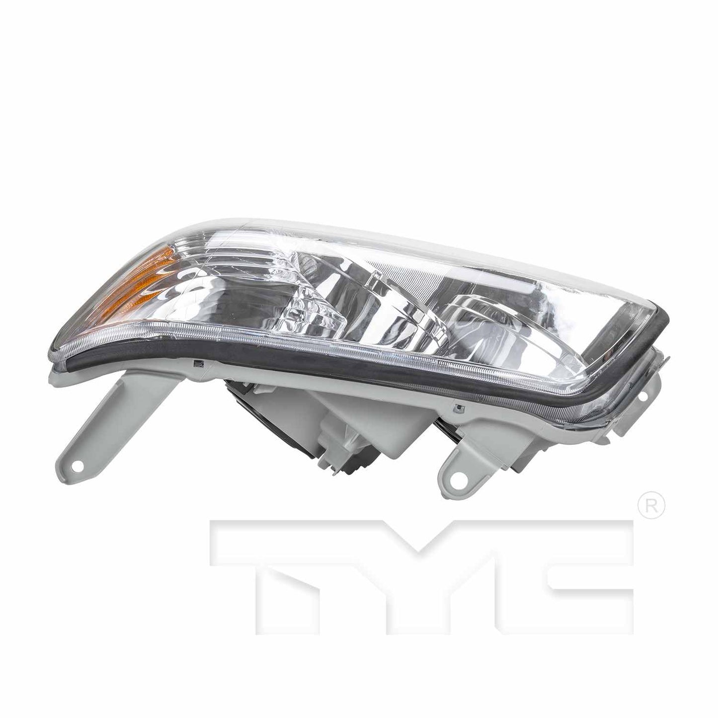 Top View of Left Headlight Assembly TYC 20-6762-01