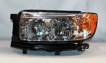 Front View of Left Headlight Assembly TYC 20-6784-00