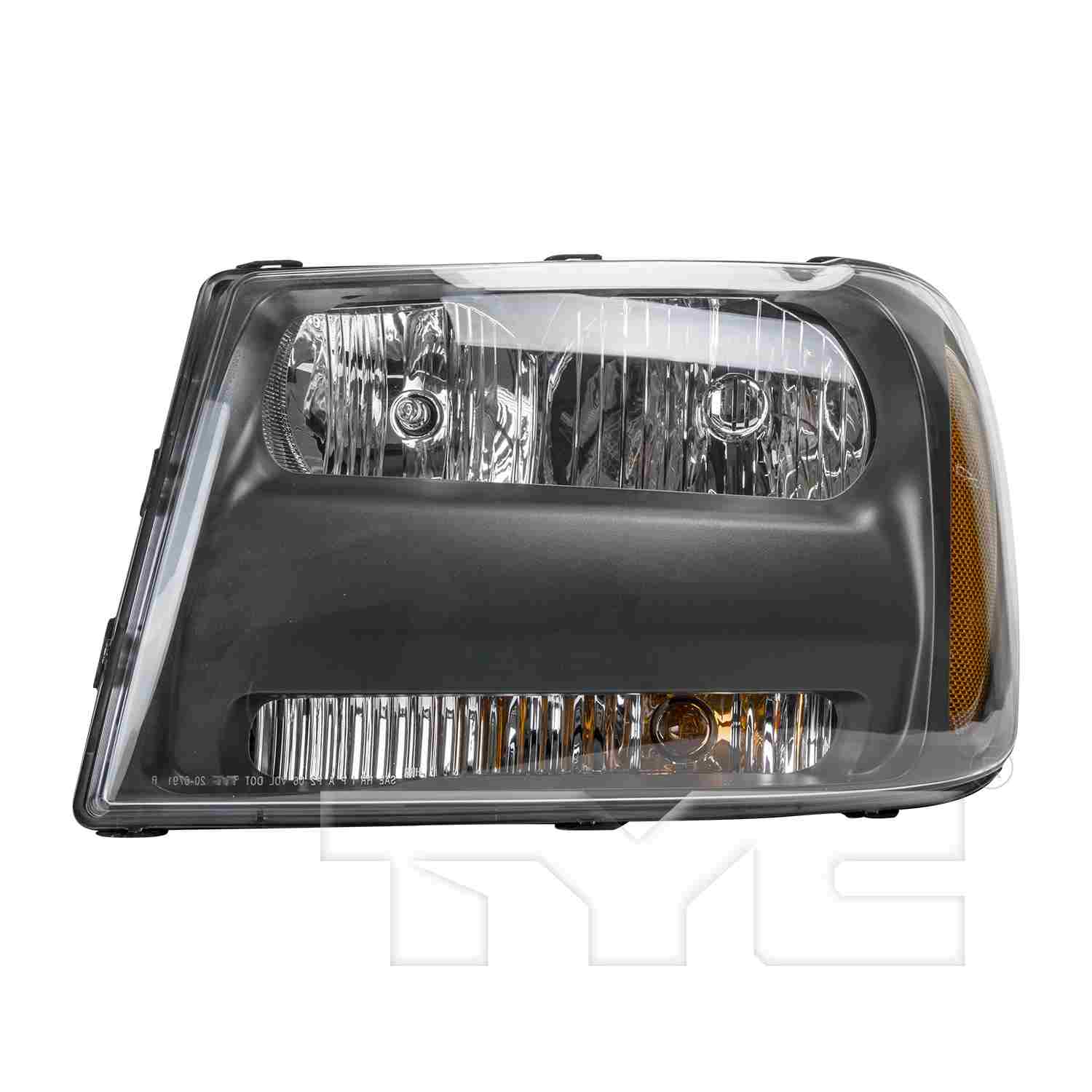 Front View of Headlight Assembly TYC 20-6792-00