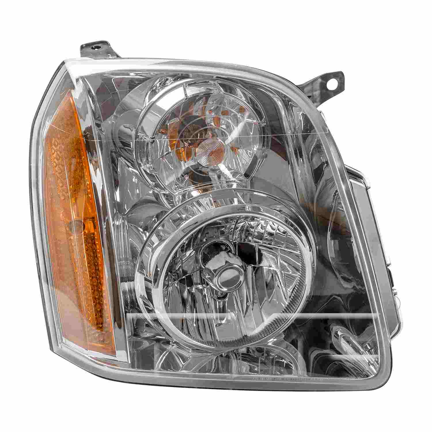 Front View of Right Headlight Assembly TYC 20-6801-00