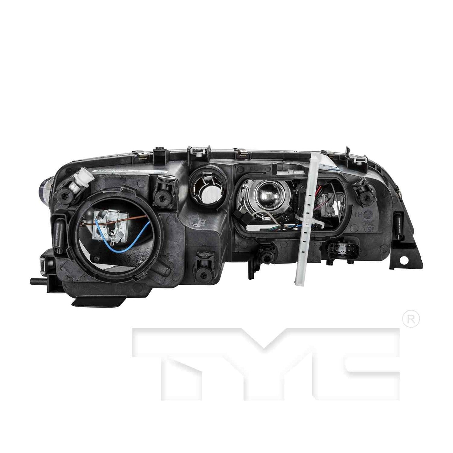 Back View of Headlight Assembly TYC 20-6804-01