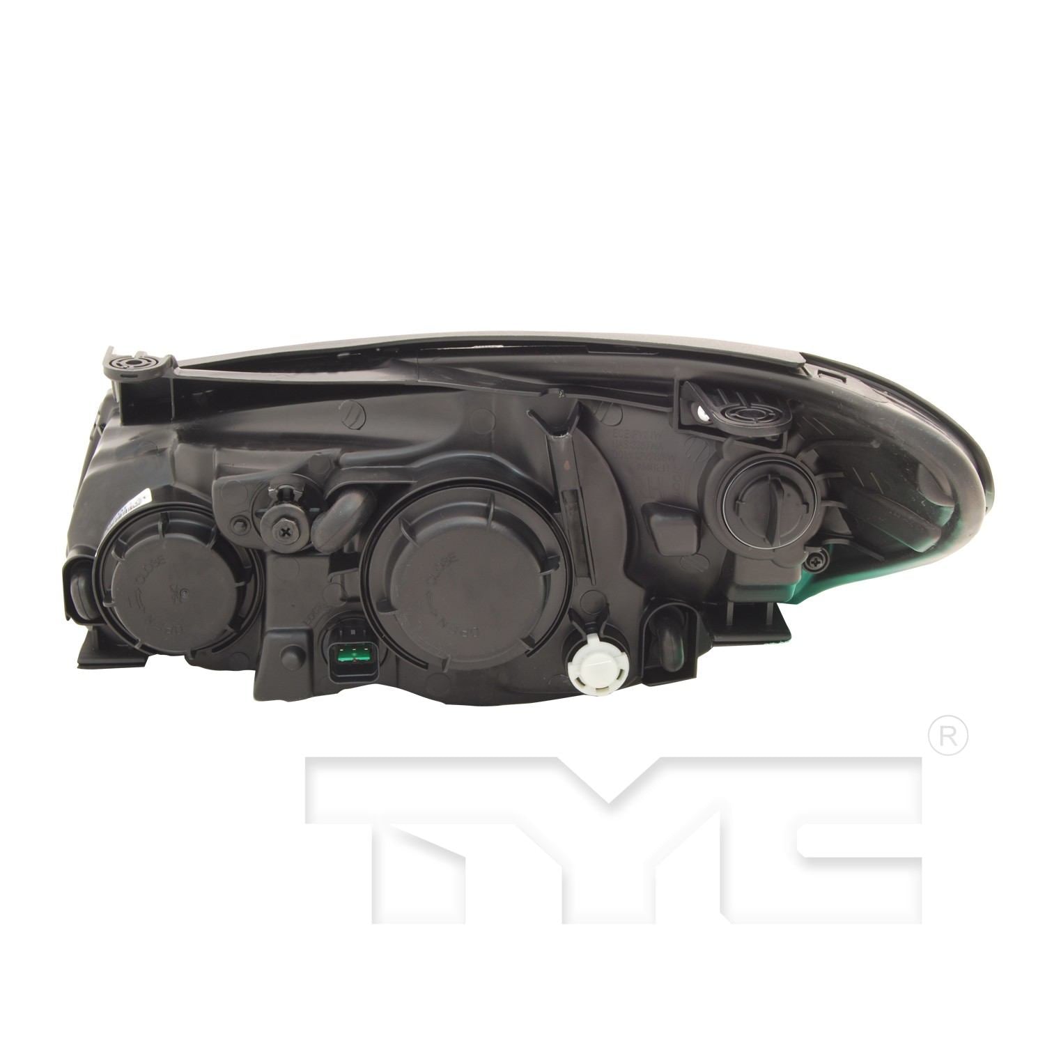 Back View of Headlight Assembly TYC 20-6811-90