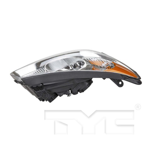 Top View of Headlight Assembly TYC 20-6811-90