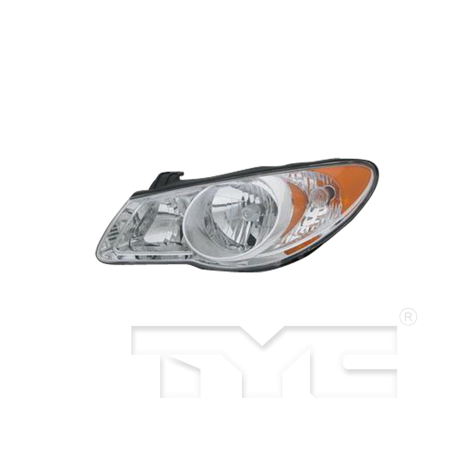 Front View of Left Headlight Assembly TYC 20-6812-00