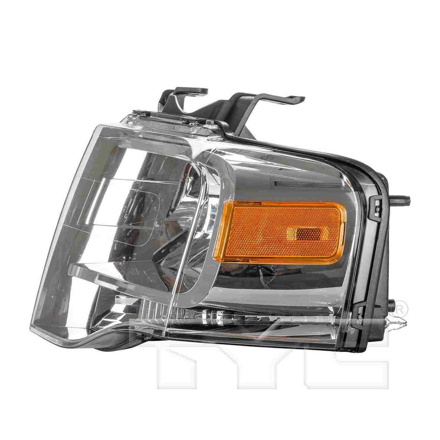 Side View of Left Headlight Assembly TYC 20-6814-00-9