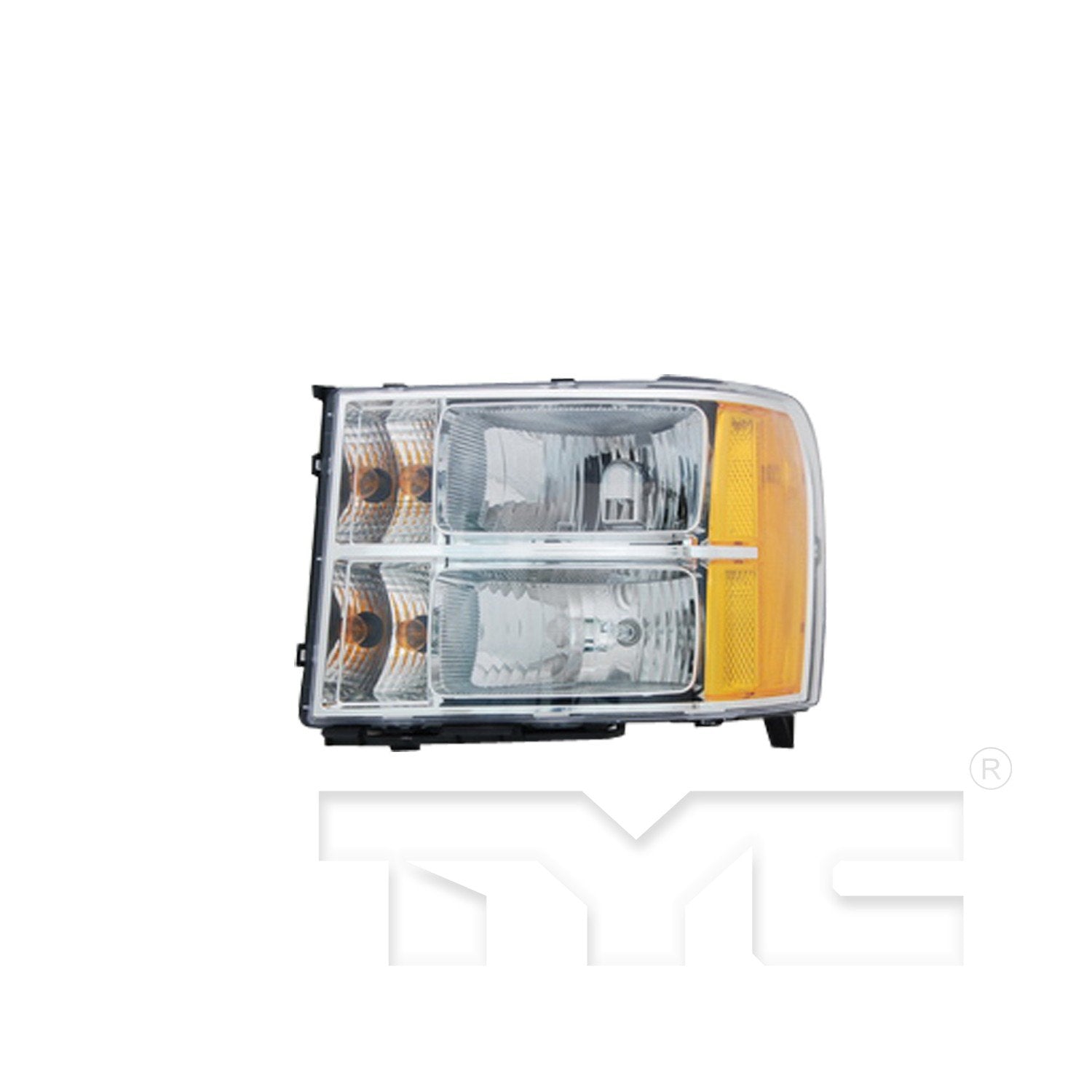 Front View of Right Headlight Assembly TYC 20-6819-00