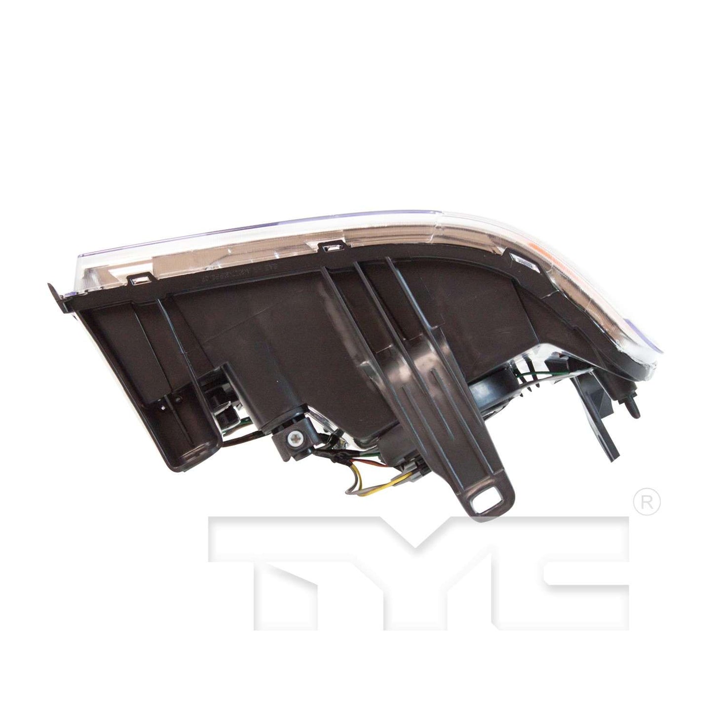 Top View of Right Headlight Assembly TYC 20-6819-00