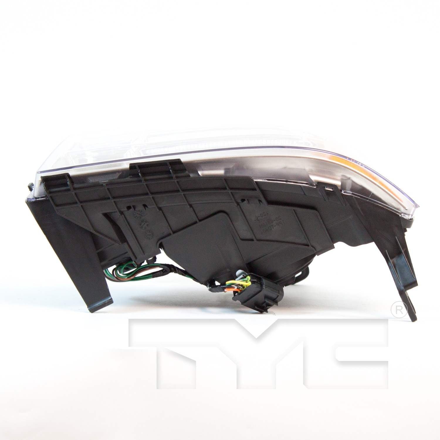 Bottom View of Left Headlight Assembly TYC 20-6820-00