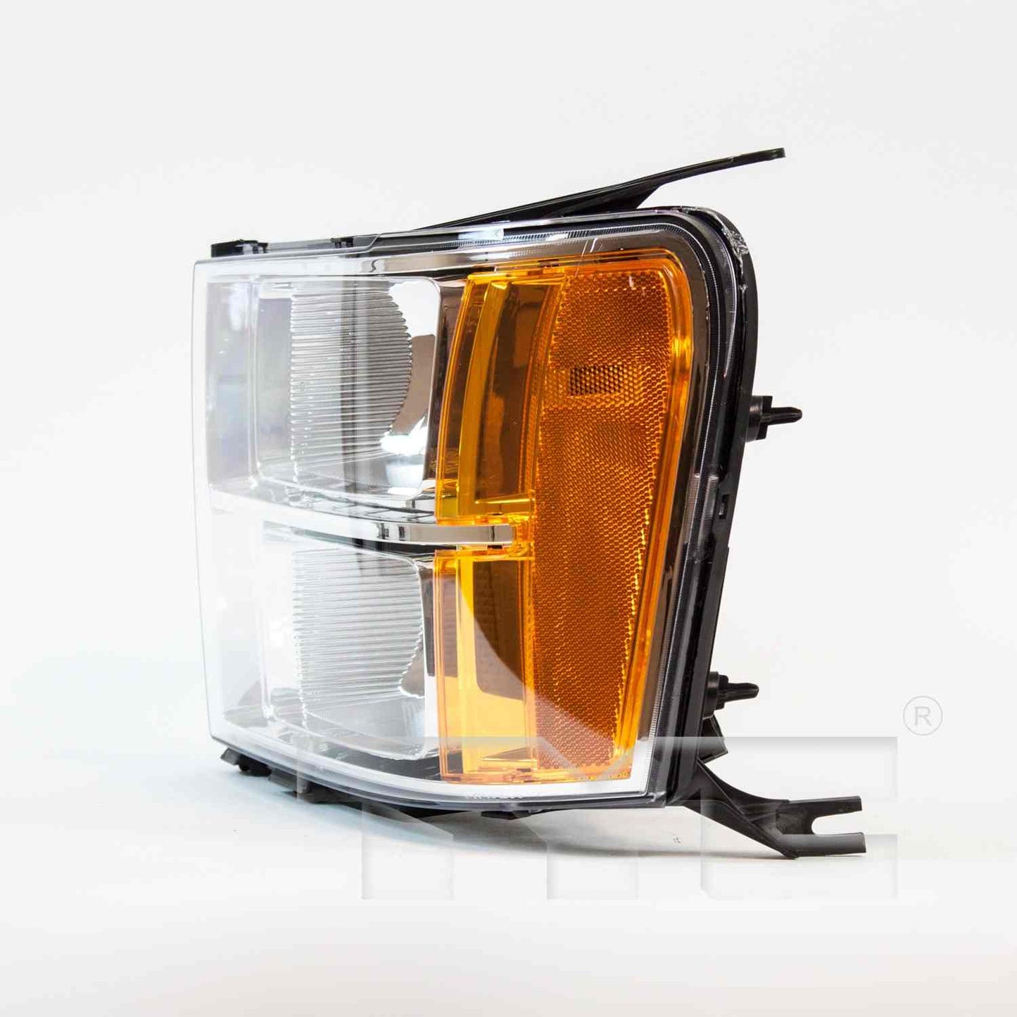 Side View of Left Headlight Assembly TYC 20-6820-00