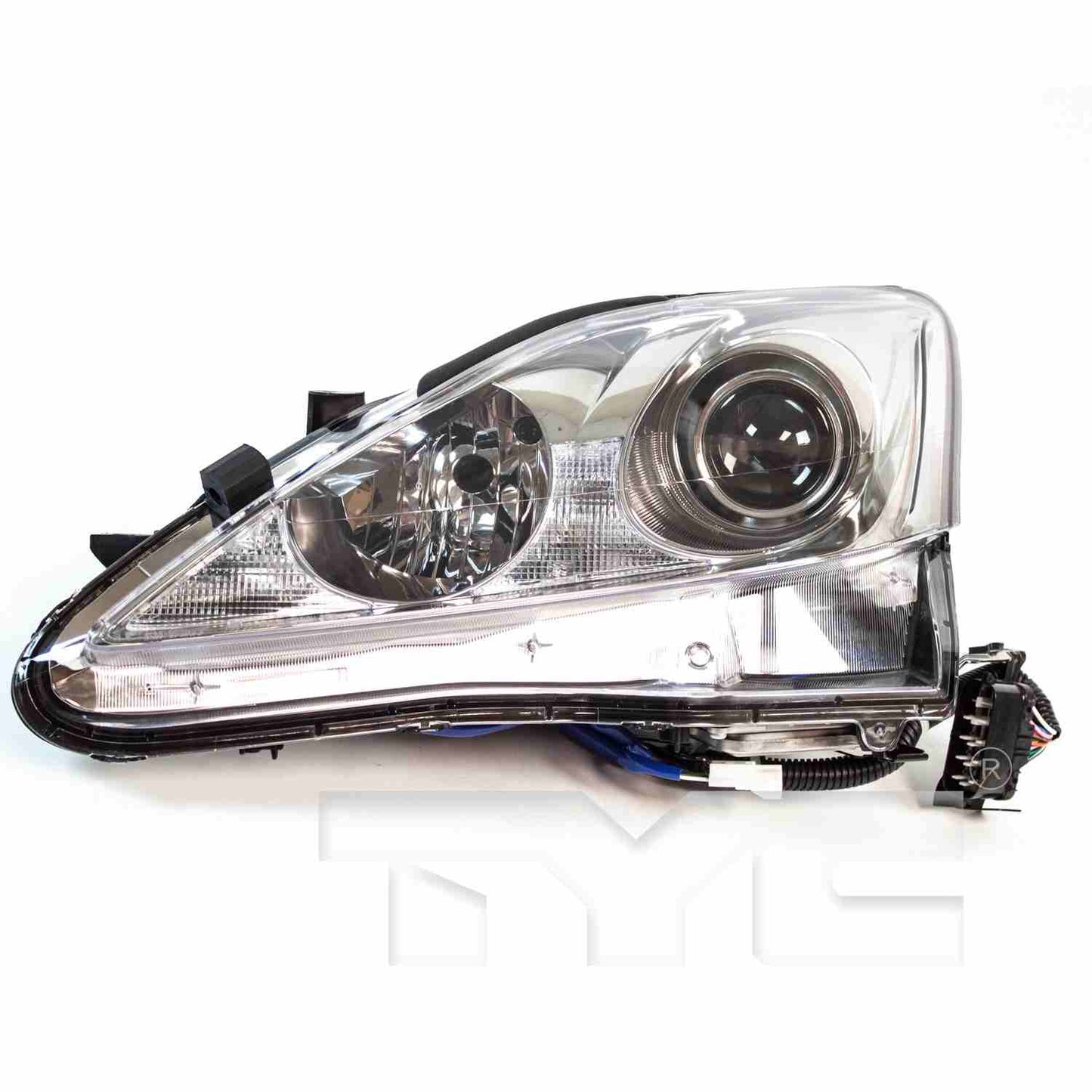 Front View of Left Headlight Assembly TYC 20-6826-01