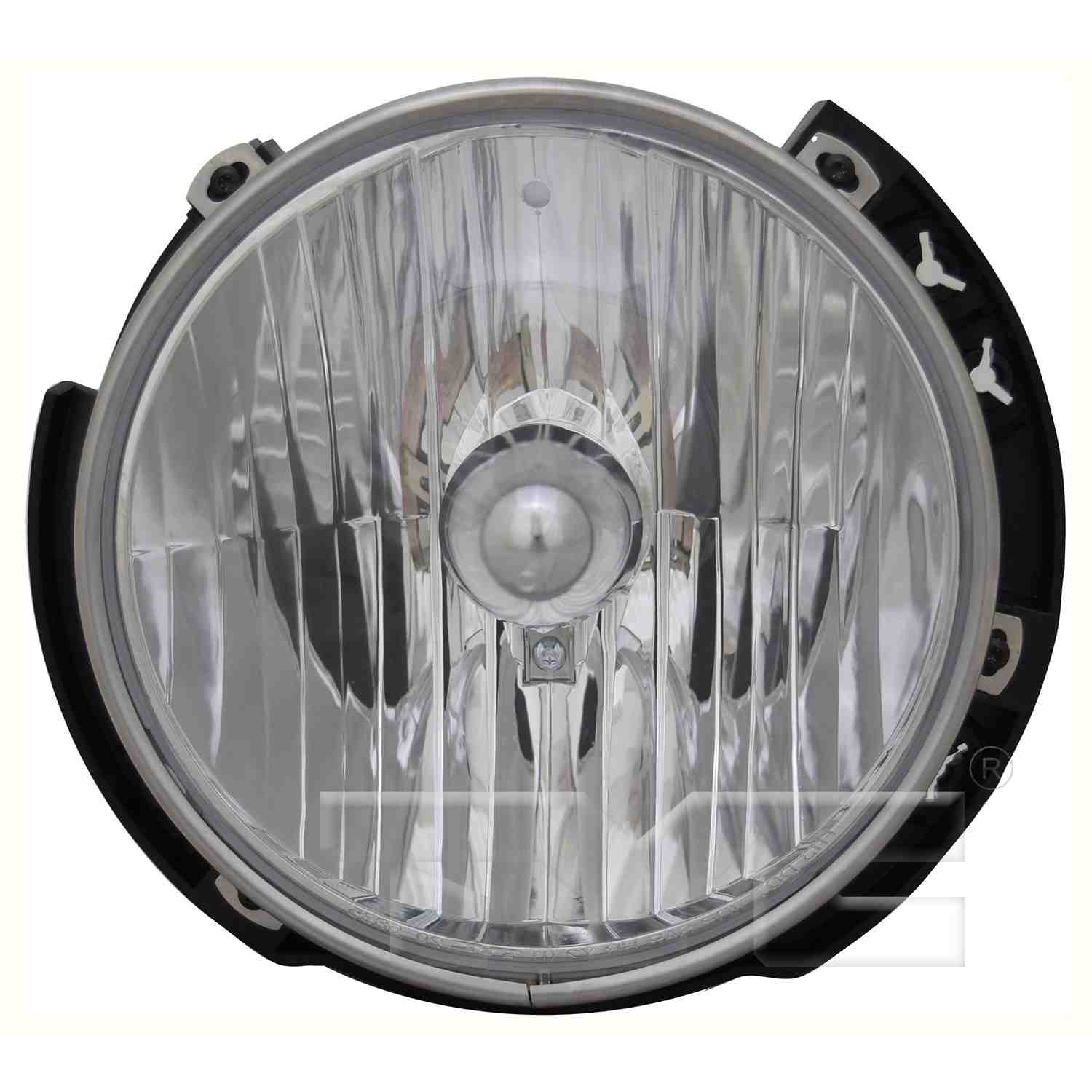 Front View of Headlight Assembly TYC 20-6836-00-9