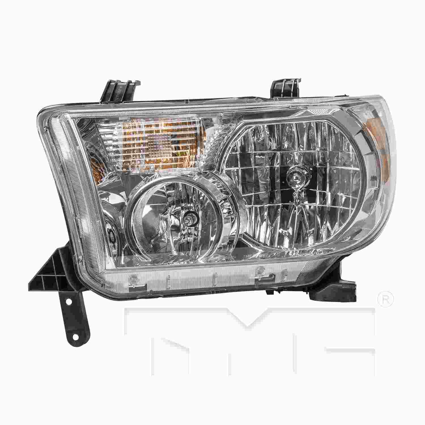 Front View of Left Headlight Assembly TYC 20-6848-00