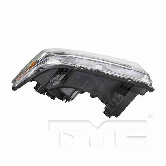 Top View of Left Headlight Assembly TYC 20-6848-00