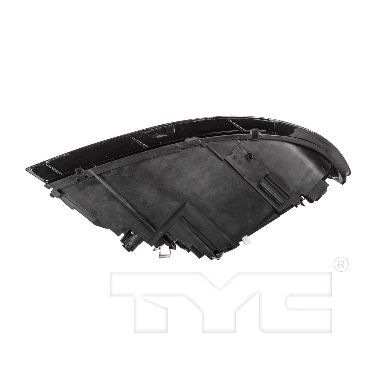 Bottom View of Left Headlight Assembly TYC 20-6858-00