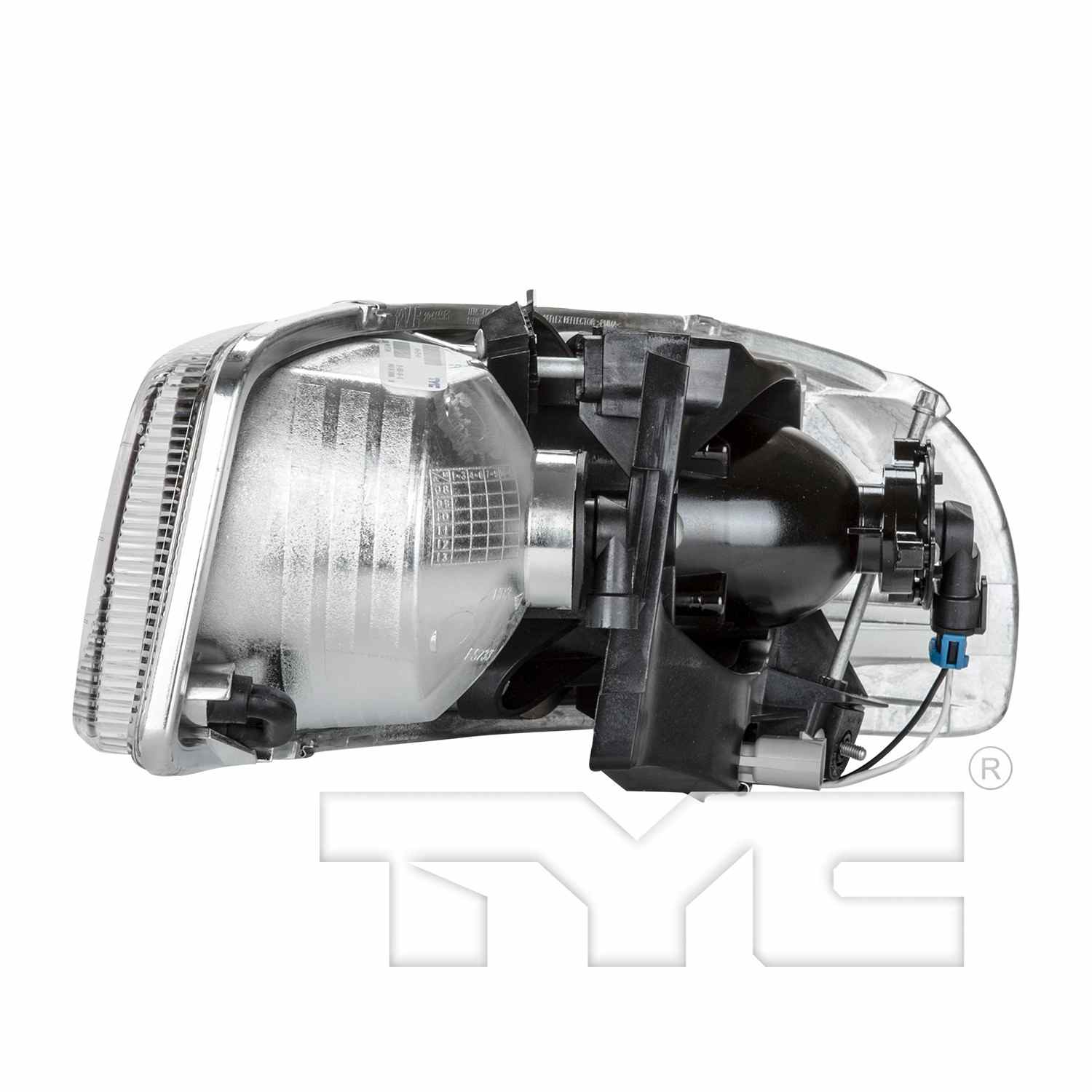 Angle View of Right Headlight Assembly TYC 20-6859-00