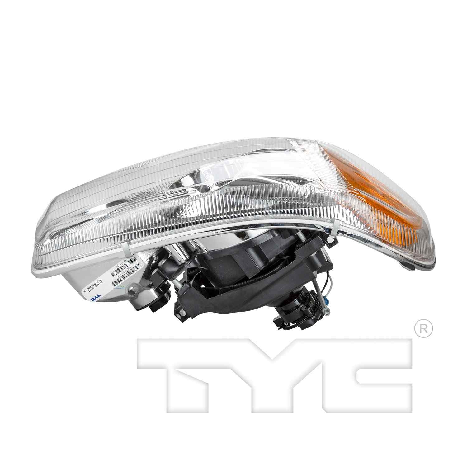 Top View of Right Headlight Assembly TYC 20-6859-00