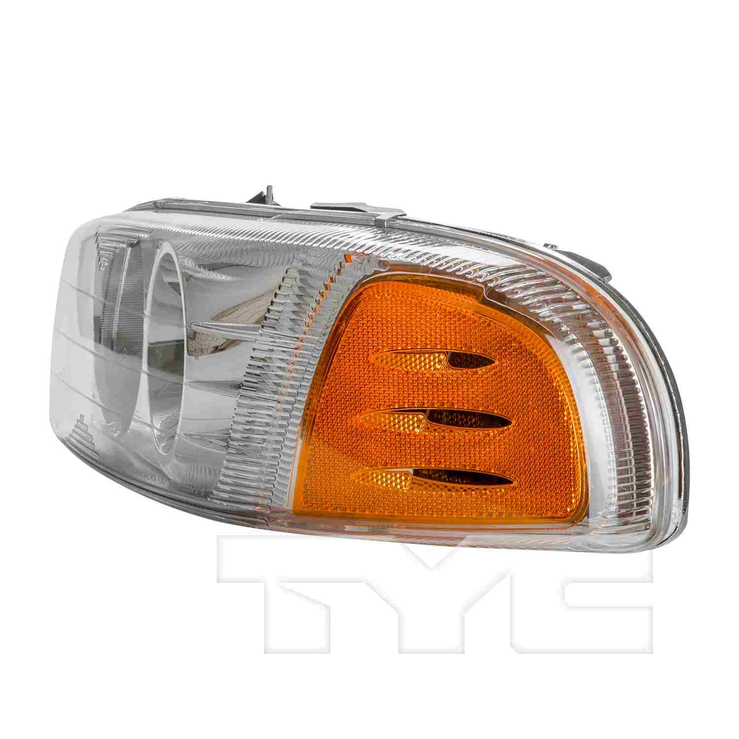 Side View of Left Headlight Assembly TYC 20-6860-00