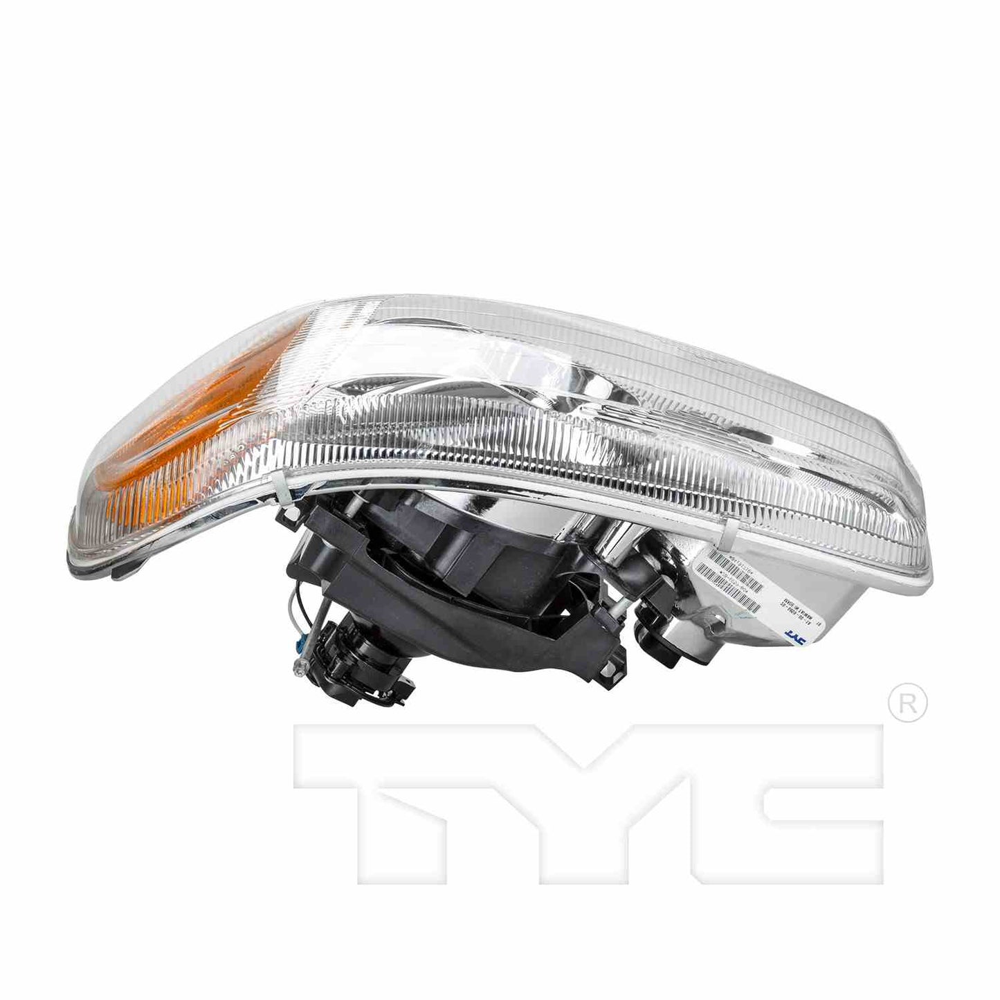 Top View of Left Headlight Assembly TYC 20-6860-00