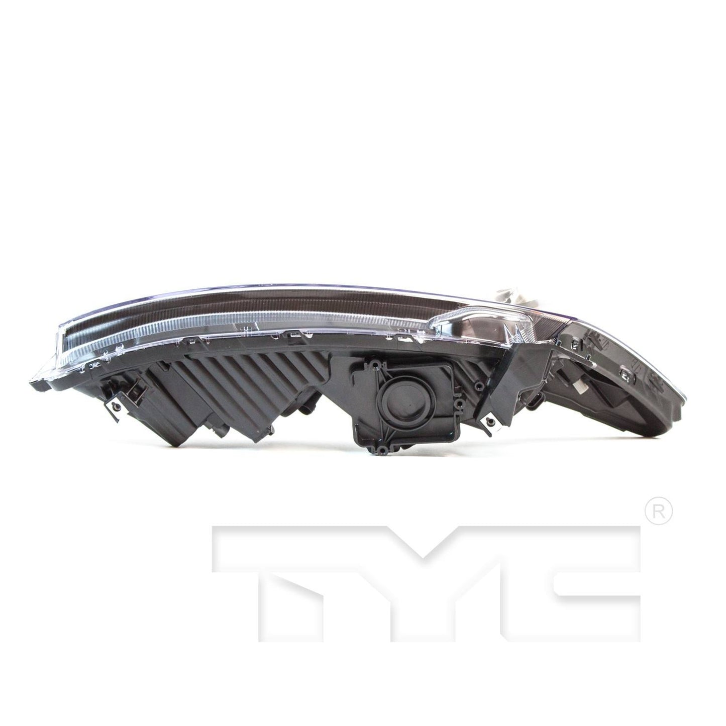 Bottom View of Left Headlight Assembly TYC 20-6880-00