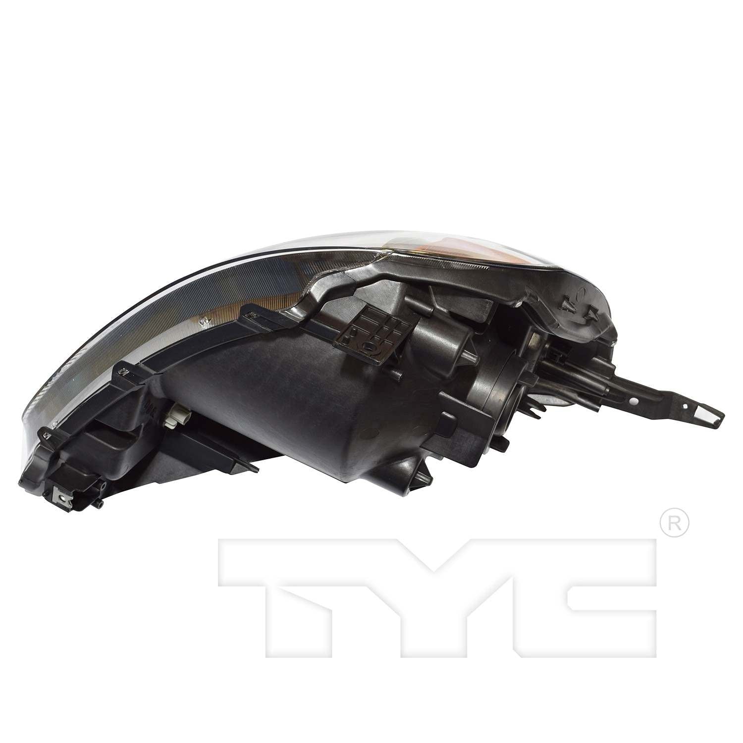 Bottom View of Left Headlight Assembly TYC 20-6926-00