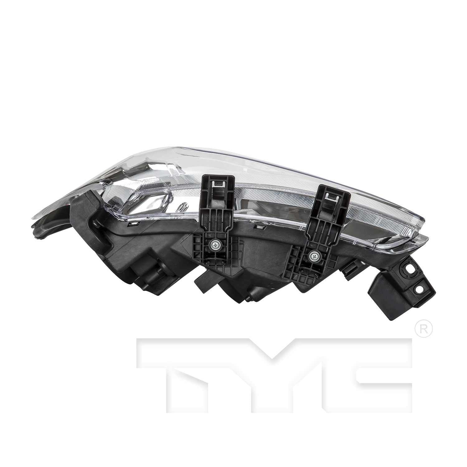 Bottom View of Right Headlight Assembly TYC 20-6941-01