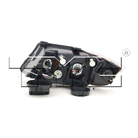 Back View of Right Headlight Assembly TYC 20-6975-00