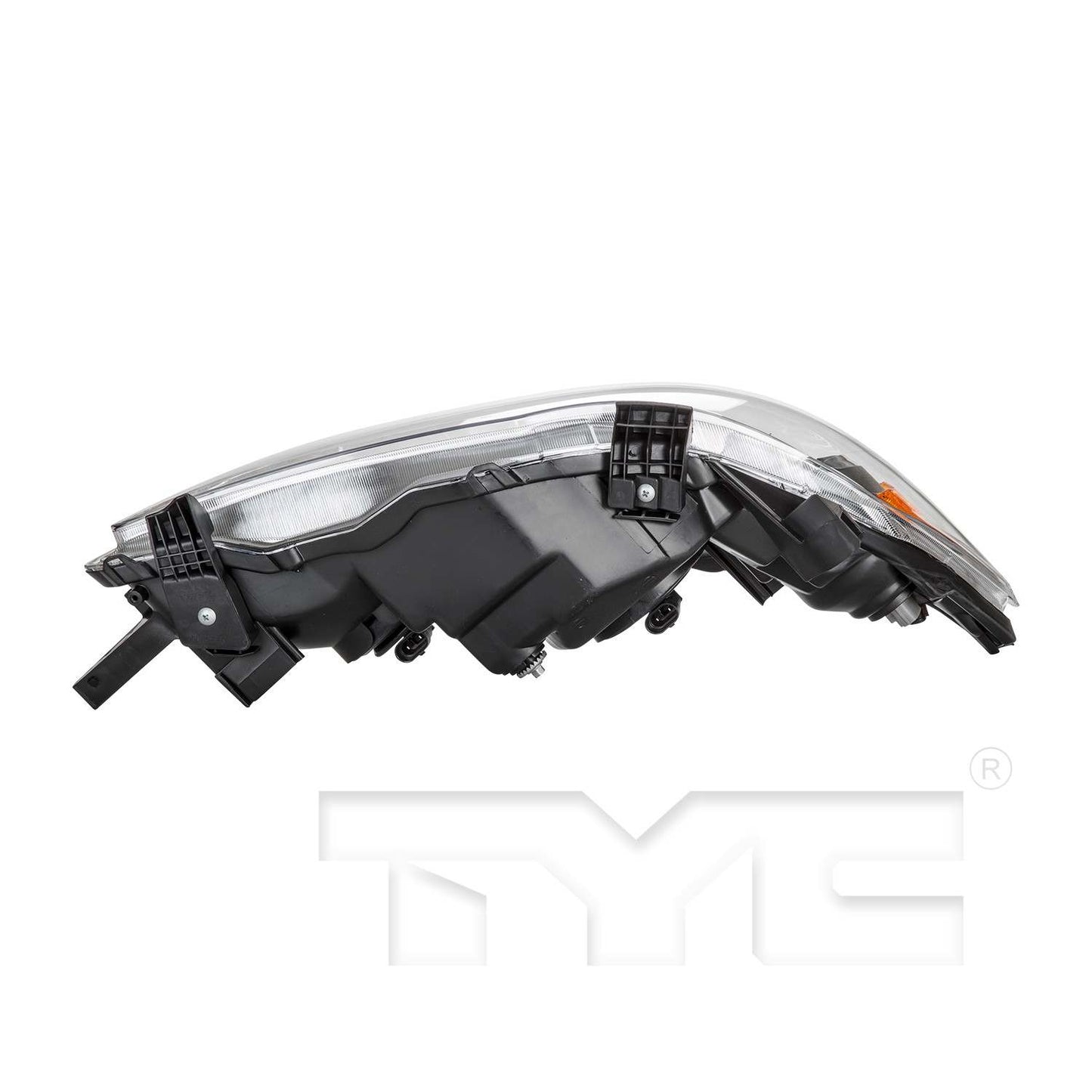 Bottom View of Left Headlight Assembly TYC 20-6994-00-9